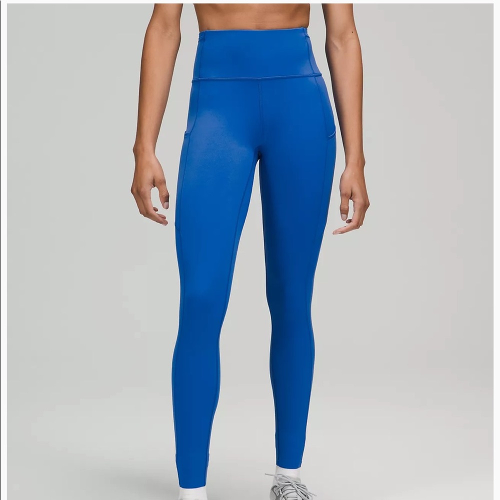 Blue lululemon leggings